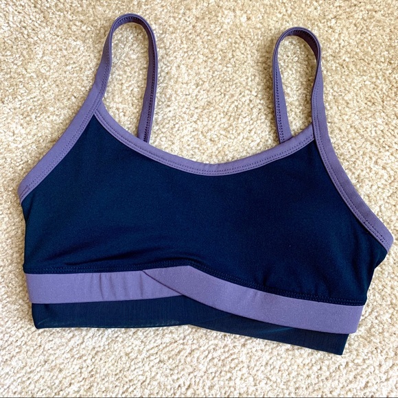 Fabletics Other - Fabletics Black Mesh Sports Bra NICE